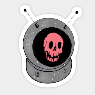 Space Skull Sticker